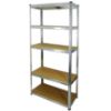 Obrazek Regał Magazynowy Metalowy STABIL175 II ocynkowany 180x90x40cm – 5 półek/175kg