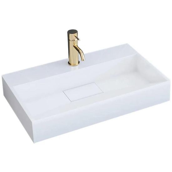 Obrazek Umywalka nablatowa/ścienna Goya 50 konglomerat