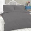 Obrazek Pościel Mono bawełna ciemny szary 220x200 + (2) 70x80 Merkury Home
