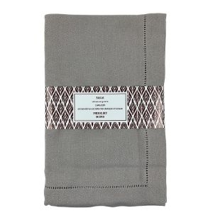 Obrazek Obrus SAGA ciemny szary 160x220 easy care