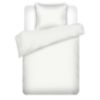 Obrazek Pościel bawełniana Mono ecru 140x200 (1) 70x80 Merkury Home