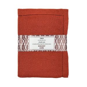 Obrazek Serweta SAGA pomarańczowa 45x45 easy care