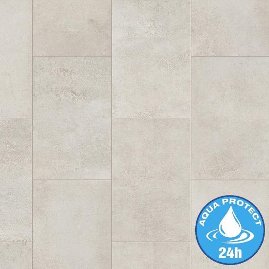 Obrazek  Panele podłogowe wodoodporne Cement Screed Beige 8mm AC4 Visiogrande WR 56022 