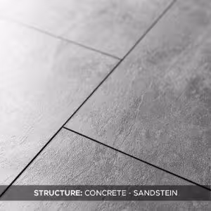 Obrazek  Panele podłogowe wodoodporne Cement Screed Beige 8mm AC4 Visiogrande WR 56022 