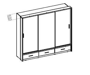 Obrazek Szafa Arti 250 AR-01