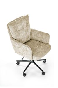 Obrazek Fotel obrotowy Remus ciemny beżowy