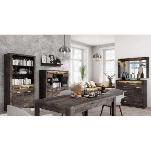 Obrazek  Komoda narożna odbicie Indianapolis I15K jesion ciemny 