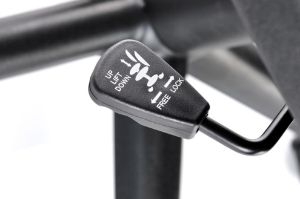 Obrazek Fotel gabinetowy Velma czarny/popielaty