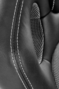 Obrazek Fotel gabinetowy Velma czarny/popielaty