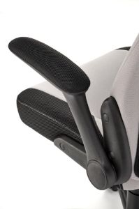 Obrazek Fotel gabinetowy Bumio czarny/popielaty