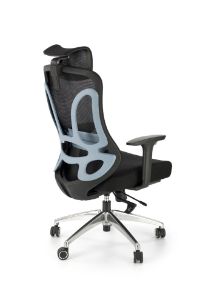 Obrazek Fotel gabinetowy Faux czarny