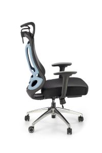 Obrazek Fotel gabinetowy Faux czarny