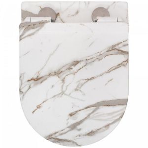 Obrazek Miska zawieszana Carlo Mini Rimless granit lava mat