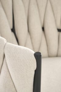 Obrazek Fotel gabinetowy Nolan jasny beżowy