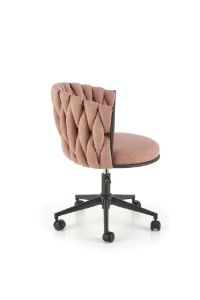 Obrazek Fotel gabinetowy Nolan różowy