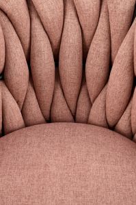 Obrazek Fotel gabinetowy Nolan różowy