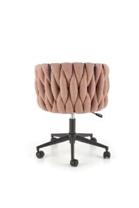 Obrazek Fotel gabinetowy Nolan różowy