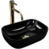 Obrazek Umywalka nablatowa Belinda black