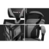 Obrazek Fotel gamingowy HZ-Combat 5.0 Grey 