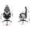 Obrazek  Fotel gamingowy HZ-Combat 5.0 White 