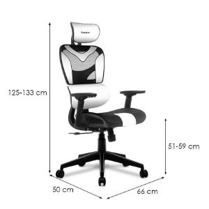 Obrazek  Fotel gamingowy HZ-Combat 8.0 White 
