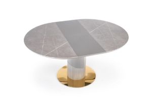 Obrazek Stół rozkładany Dore marmur popielaty