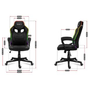 Obrazek Fotel gamingowy HZ-Force 2.5 RGB Mesh