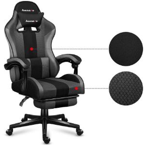 Obrazek  Fotel gamingowy HZ-Force 4.7 Grey Mesh 