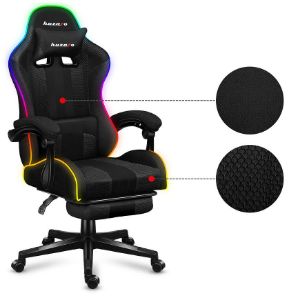 Obrazek  Fotel gamingowy HZ-Force 4.7 RGB Mesh 