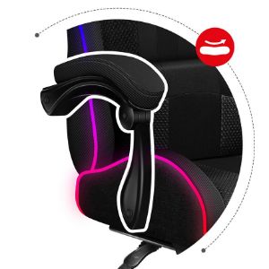 Obrazek  Fotel gamingowy HZ-Force 4.7 RGB Mesh 