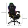 Obrazek  Fotel gamingowy HZ-Force 4.7 RGB Mesh 