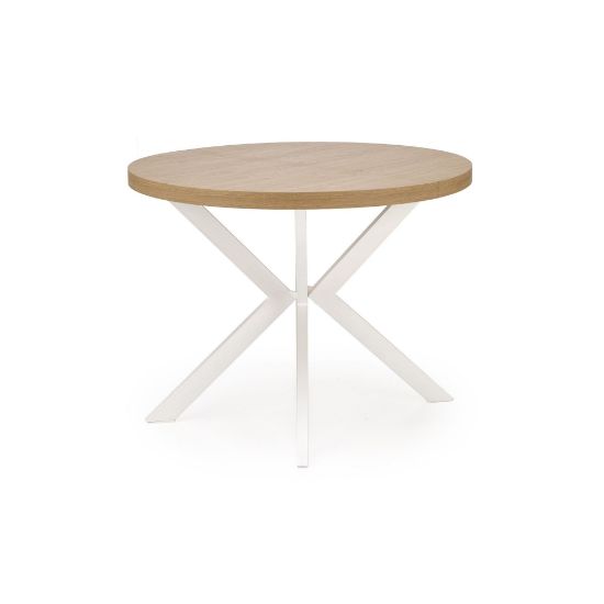 Obrazek Stół rozkładany Ren dąb złoty/biały