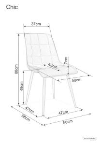 Obrazek Krzesło Viva czarne