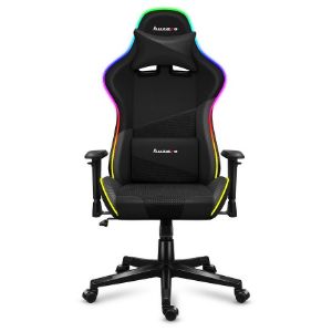 Obrazek Fotel gamingowy Hz-Force 6.2 Black RGB 