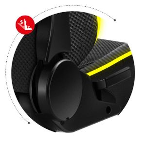 Obrazek Fotel gamingowy Hz-Force 6.2 Black RGB 