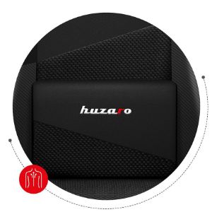 Obrazek Fotel gamingowy Hz-Force 6.2 Black RGB 