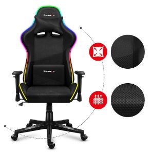 Obrazek Fotel gamingowy HZ-Force 6.2 Mesh RGB 