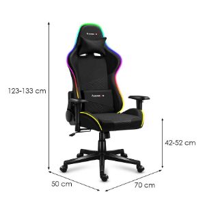 Obrazek Fotel gamingowy HZ-Force 6.2 Mesh RGB 