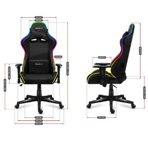 Obrazek Fotel gamingowy HZ-Force 6.2 Mesh RGB 