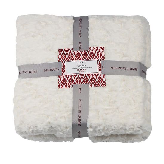 Obrazek Koc Sirius ecru 200x220 Merkury Home