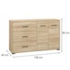 Obrazek Komoda Caro 25 dąb sonoma