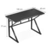 Obrazek Biurko gamingowe HZ-Hero 1.6 black