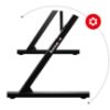 Obrazek Biurko gamingowe HZ-Hero 1.8 black