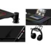 Obrazek Biurko gamingowe HZ-Hero 1.8 black