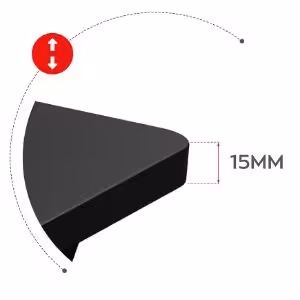 Obrazek Biurko gamingowe HZ-Hero 1.8 black