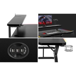 Obrazek Biurko gamingowe HZ-Hero 5.0 RGB