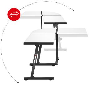 Obrazek Biurko gamingowe HZ-Hero 6.0 white