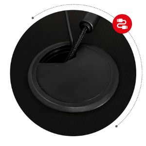 Obrazek Biurko gamingowe HZ-Hero 6.3 black