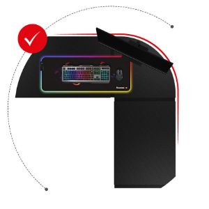 Obrazek Biurko gamingowe HZ-Hero 6.3 black