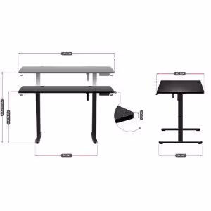 Obrazek Biurko gamingowe HZ-Hero 8.2 black